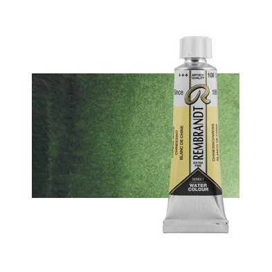 Material Bellas Artes - Pintura - Acuarela Rembrandt Color Verde Hooker Claro 644 (20 ml) S.2 | totenart.com
