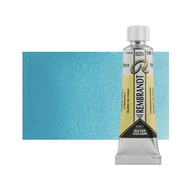 Material Bellas Artes - Pintura - Acuarela Rembrandt Color Azul Turquesa Cobalto 586 (20 ml) S.3 | totenart.com