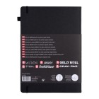 Material Bellas Artes - dibujo - Bloc Sakura hojas negras, 21x29,7, banda elastica, 80 h, 140 gr. | totenart.com