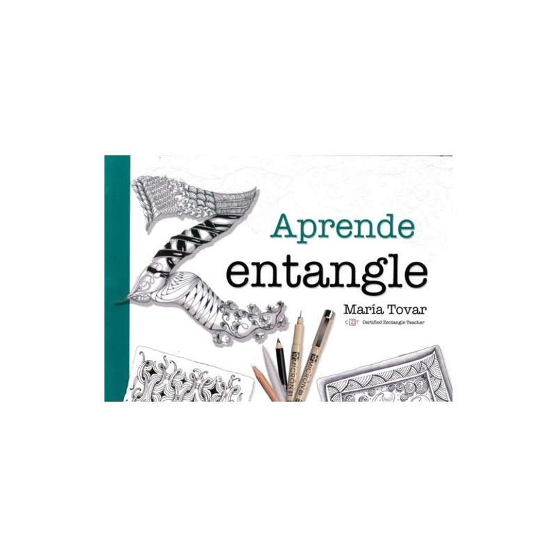 Material Bellas Artes - Pintura - Cuaderno Paso a Paso, Aprende Zentangle, Talens | totenart.com