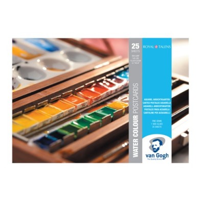 Material Bellas Artes – pintura-y-dibujo - Bloc Postales Acuarela Van Gogh 300 gr, 10,5x14,8, 25 hojas | totenart.com