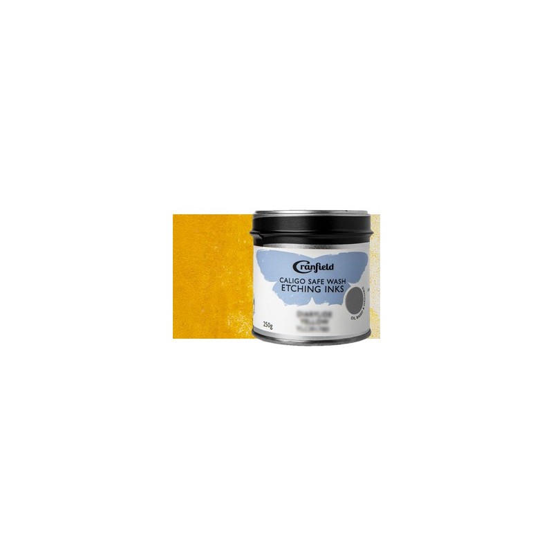 Material Bellas Artes-Grabado-Tinta Grabado Ecologica Amarillo Indio, Lata 250 g