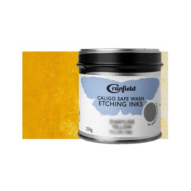 Material Bellas Artes-Grabado-Tinta Grabado Ecologica Amarillo Indio, Lata 250 g