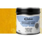 Material Bellas Artes-Grabado-Tinta Grabado Ecologica Amarillo Indio, Lata 250 g