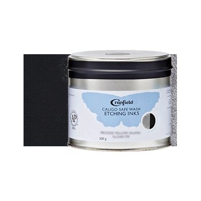 Material Bellas Artes-Grabado-Tinta Grabado Ecologica Negro Azulado, Lata 500 gr