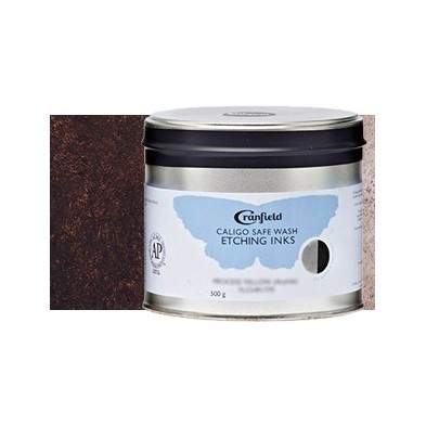 Material Bellas Artes-Grabado-Tinta Grabado Ecologica Sepia, Lata 500 gr.