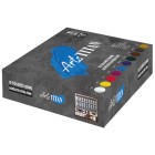 Material Bellas Artes - Pintura - Caja de madera con 10 colores acrílico Titan extra fino (60 ml) | totenart.com