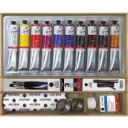 Material Bellas Artes - Pintura - Caja de madera con 10 colores óleo Titan Goya (60 ml) | totenart.com
