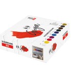 Material Bellas Artes - Pintura - Caja de madera con 10 colores óleo Titan Goya (60 ml) | totenart.com