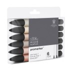 Material Bellas Artes - Pintura - Rotuladores Promarker Set 6 tonos piel | totenart.com