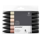 Material Bellas Artes - Pintura - Rotuladores Promarker Set 6 tonos piel | totenart.com