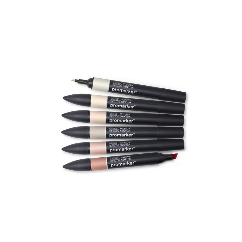 Material Bellas Artes - Pintura - Rotuladores Promarker Set 6 tonos piel | totenart.com