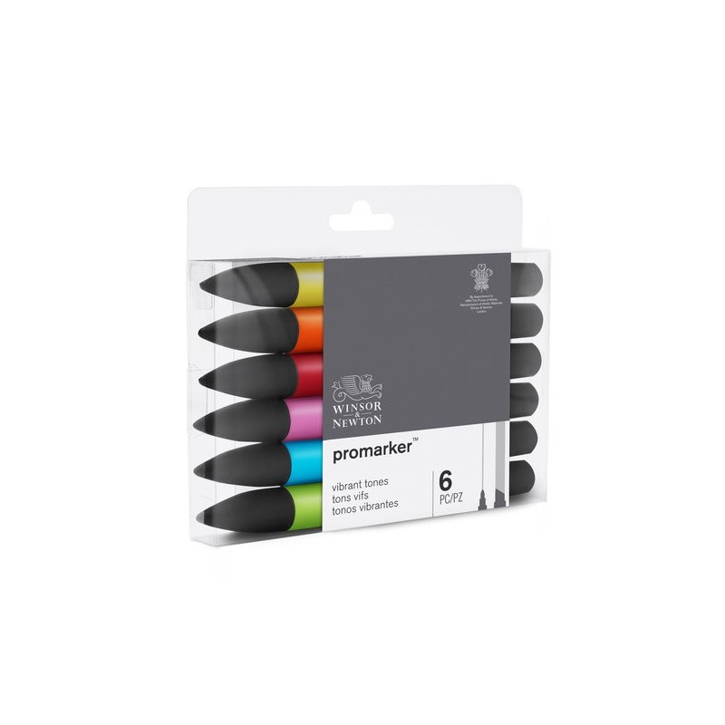 Material Bellas Artes - Pintura - Rotuladores Promarker Set 6 tonos vibrantes | totenart.com