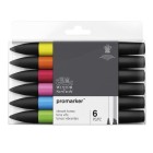 Material Bellas Artes - Pintura - Rotuladores Promarker Set 6 tonos vibrantes | totenart.com