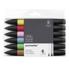 Material Bellas Artes - Pintura - Rotuladores Promarker Set 6 tonos medios | totenart.com
