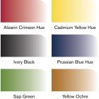 Material Bellas Artes - Pintura - Set 6 Rotuladores acuarela Promarker Winsor & Newton, tonos básicos | totenart.com