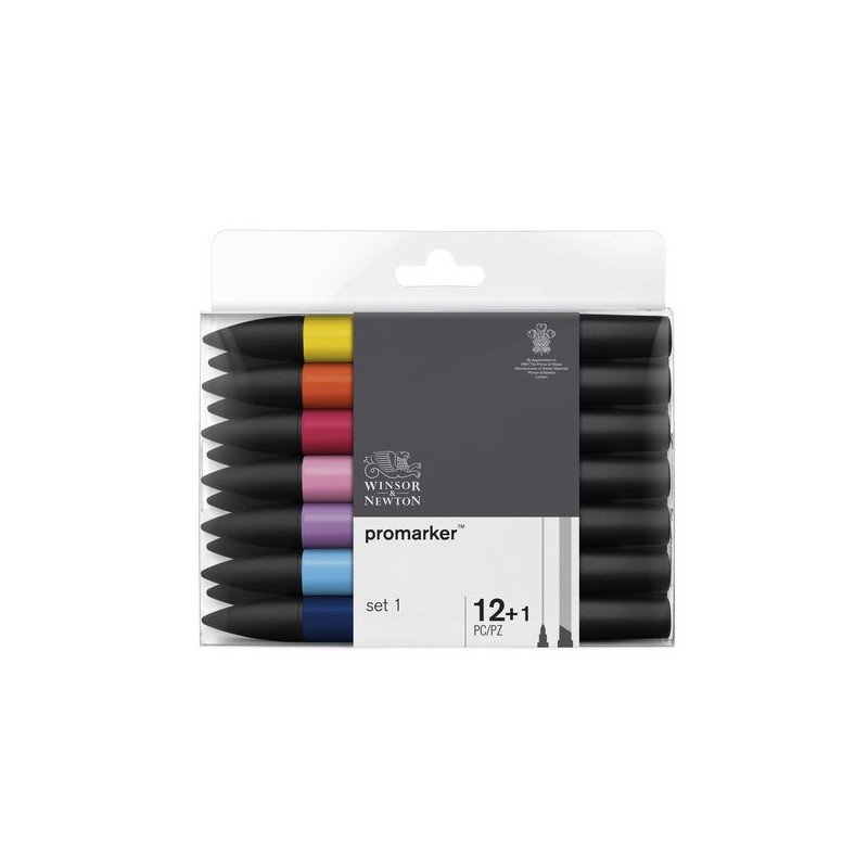 Material Bellas Artes - Pintura - Rotuladores Promarker 12 + 1, Set 1 | totenart.com