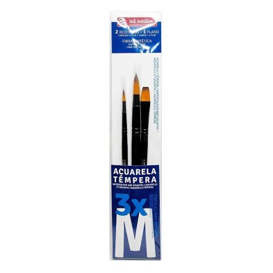 Material Bellas Artes - Pintura - Set 3 Pinceles Toray Acuarela-Témpera M, Art Creation | totenart.com