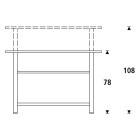 Material Bellas Artes - Pintura - Mesa de dibujo profesional regulable con manivela y bandeja, 80x120 cm. | totenart.com