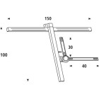Material Bellas Artes - Pintura - Tecnígrafo de aluminio, 100x150 cm. | totenart.com