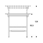 Material Bellas Artes - Pintura - Mesa de dibujo semi-profesional regulable con muelles y bandeja, 80x120 cm. | totenart.com