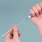 Material Bellas Artes - Pintura - Tombow MONO ZERO Borrador de precisión, punta redonda 2,3 mm. Cuerpo blaco/azul/negro | totena