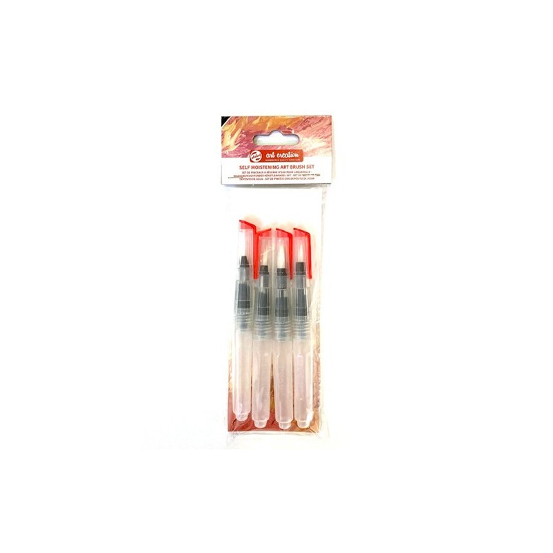 Material Bellas Artes - Pintura - Set 4 pinceles rellenables Art Creation, Talens | totenart.com