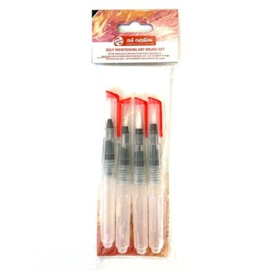 Material Bellas Artes - Pintura - Set 4 pinceles rellenables Art Creation, Talens | totenart.com