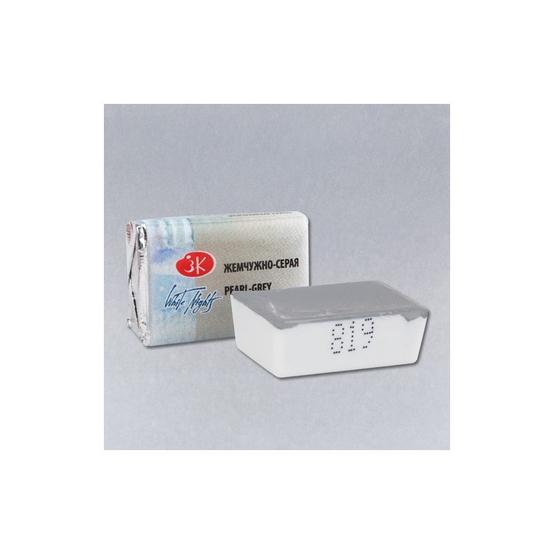 Material Bellas Artes - Pintura - Acuarelas White Nights en godet Gris Perla 819 (Pastel) | totenart.com