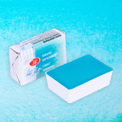 Material Bellas Artes - Pintura - Acuarelas White Nights en godet Turquesa de Cobalto 531 | totenart.com