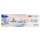 Material Bellas Artes - Pintura - Set acuarela 21 godets, estuche de metal, Celeste, White Nights | totenart.com