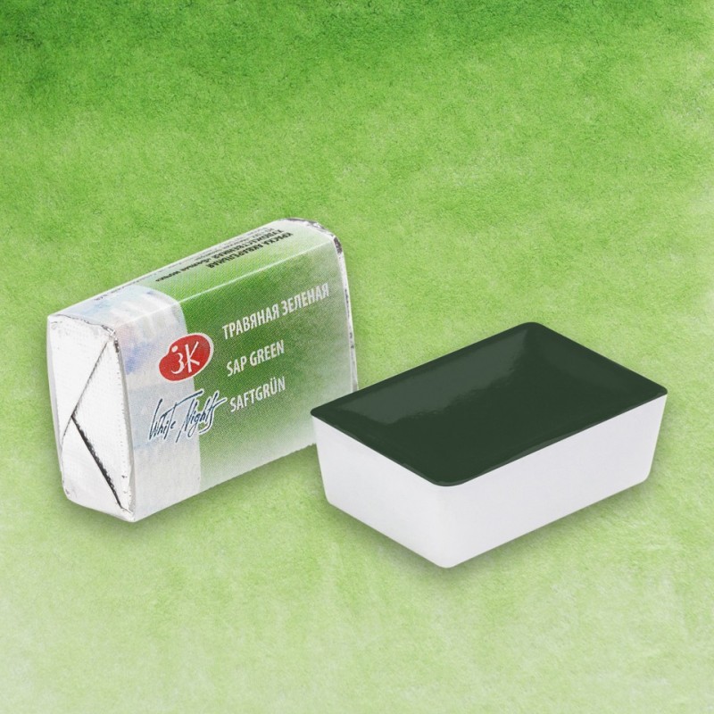 Material Bellas Artes - Pintura - Acuarelas White Nights en godet Verde Vejiga 716 | totenart.com