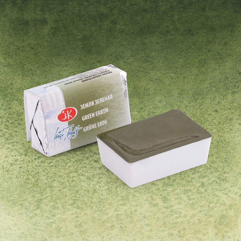 Material Bellas Artes - Pintura - Acuarelas White Nights en godet Verde Tierra 730 | totenart.com