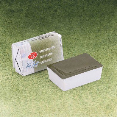 Material Bellas Artes - Pintura - Acuarelas White Nights en godet Verde Tierra 730 | totenart.com