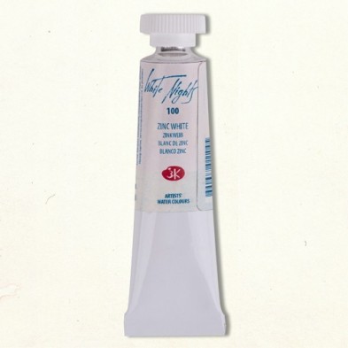 Material Bellas Artes - Pintura - Acuarelas White Nights en tubo 10 ml. Blanco de Zinc 100 | totenart.com