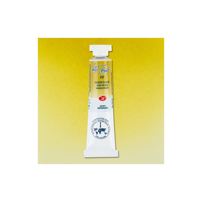 Material Bellas Artes - Pintura - Acuarelas White Nights en tubo 10 ml. Amarillo Irgazin 257 ** | totenart.com