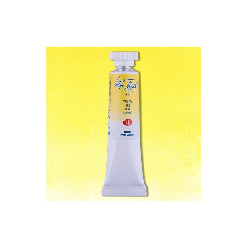 Material Bellas Artes - Pintura - Acuarelas White Nights en tubo 10 ml. Amarillo 211 | totenart.com