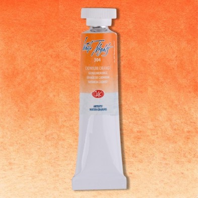 Material Bellas Artes - Pintura - Acuarelas White Nights en tubo 10 ml. Naranja de Cadmio 304 | totenart.com