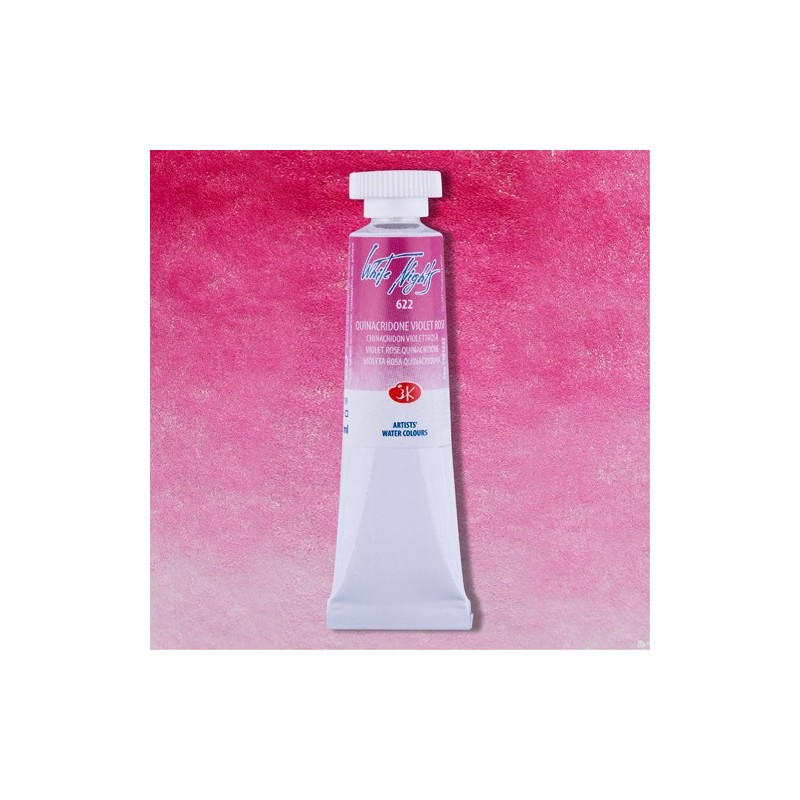 Material Bellas Artes - Pintura - Acuarelas White Nights en tubo 10 ml. Violeta Rosa Quinacridona 622 | totenart.com