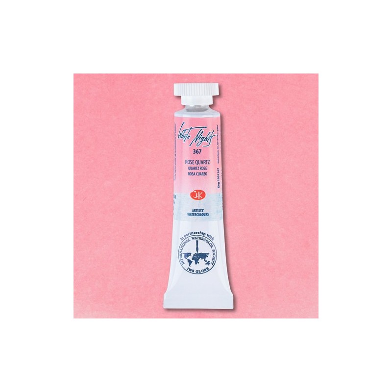 Material Bellas Artes - Pintura - Acuarelas White Nights en tubo 10 ml. Rosado Quarzo 367 (Pastel) | totenart.com