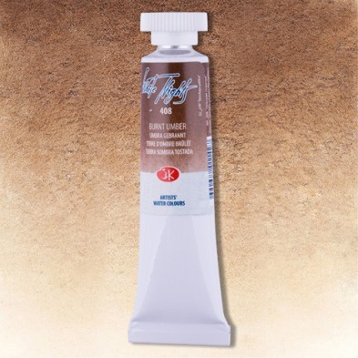 Material Bellas Artes - Pintura - Acuarelas White Nights en tubo 10 ml. Sombra Tostada 408 | totenart.com