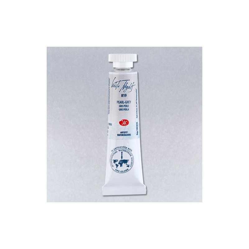 Material Bellas Artes - Pintura - Acuarelas White Nights en tubo 10 ml. Gris Perla 819 (Pastel) | totenart.com