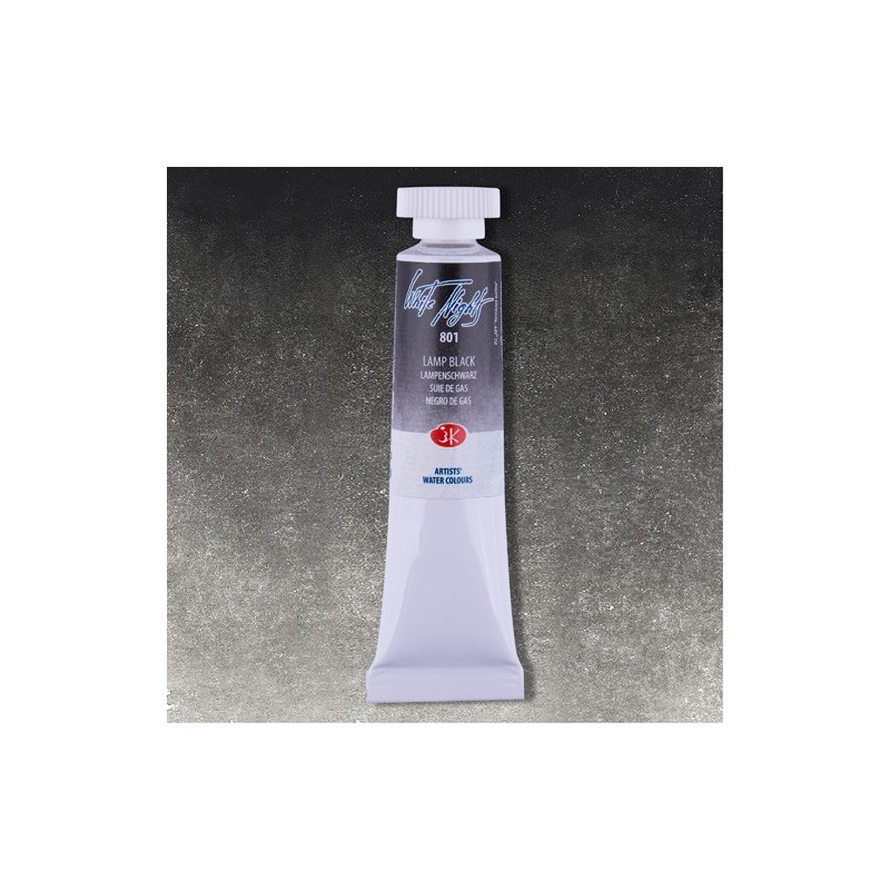 Material Bellas Artes - Pintura - Acuarelas White Nights en tubo 10 ml. Negro Bujía 801 | totenart.com