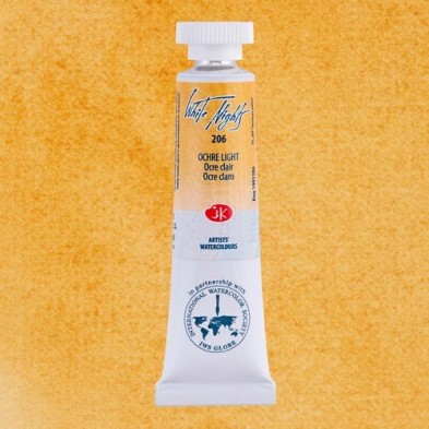 Material Bellas Artes - Pintura - Acuarelas White Nights en tubo 10 ml. Ocre Claro 206 | totenart.com