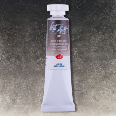 Material Bellas Artes - Pintura - Acuarelas White Nights en tubo 10 ml. Tono Negro Marfil 811 | totenart.com
