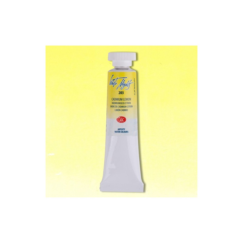 Material Bellas Artes - Pintura - Acuarelas White Nights en tubo 10 ml. Limón de Cadmio 203 | totenart.com