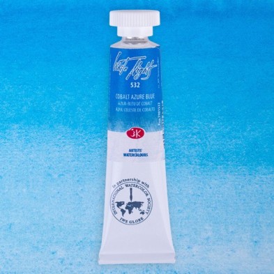 Material Bellas Artes - Pintura - Acuarelas White Nights en tubo 10 ml. Celeste de Cobalto 532 | totenart.com