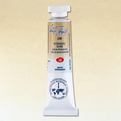 Material Bellas Artes - Pintura - Acuarelas White Nights en tubo 10 ml. Ocre San Petersburgo 258 (Pastel) | totenart.com