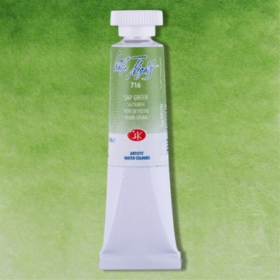 Material Bellas Artes - Pintura - Acuarelas White Nights en tubo 10 ml. Verde Vejiga 716 | totenart.com