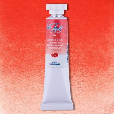 Material Bellas Artes - Pintura - Acuarelas White Nights en tubo 10 ml. Rojo Claro de Cadmio 302 | totenart.com